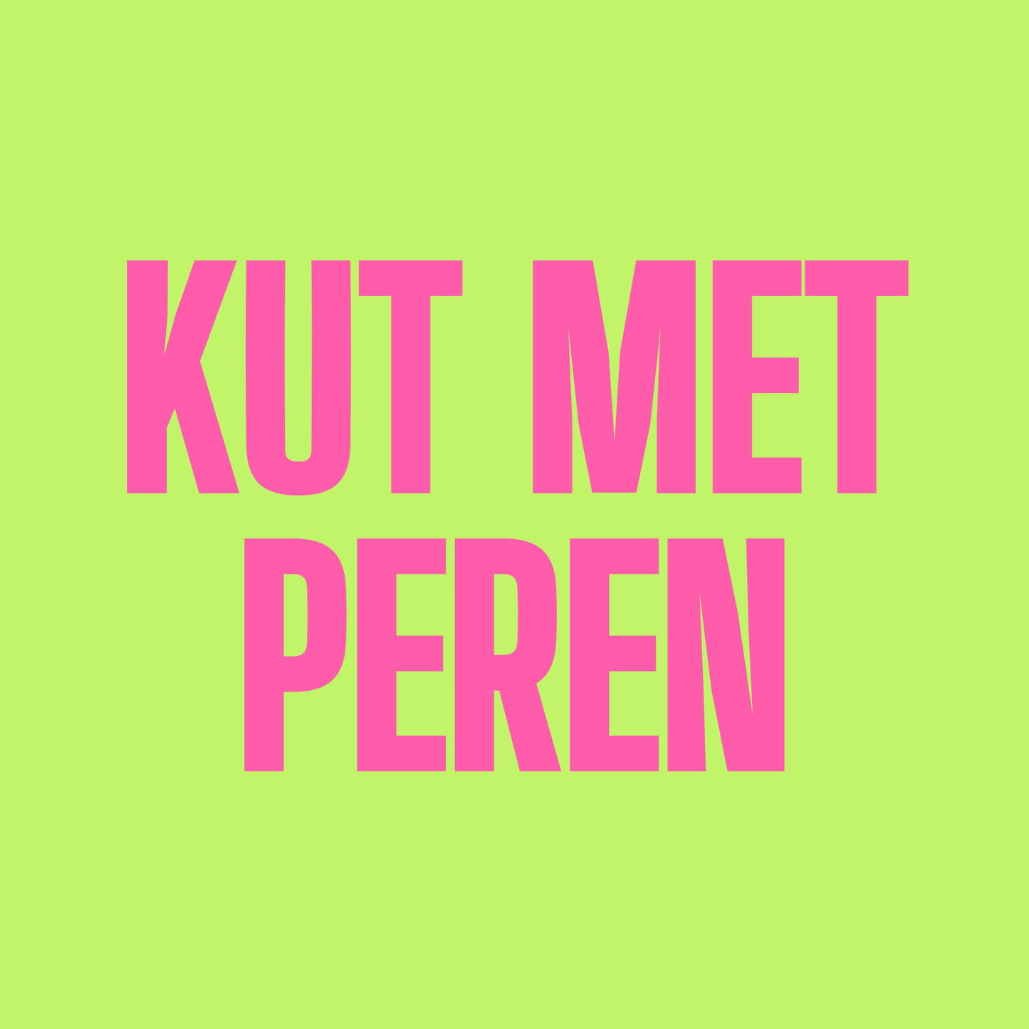 Fotomagneet kut met peren