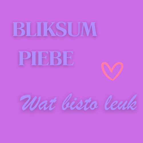 Fotomagneet bliksum piebe wat bisto leuk