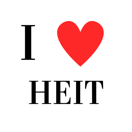 Fotomagneet I love heit