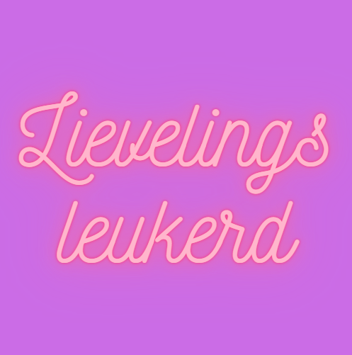 Fotomagneet lievelingsleukerd paars