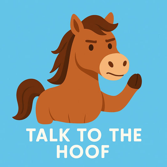 Fotomagneet paard talk to the hoof