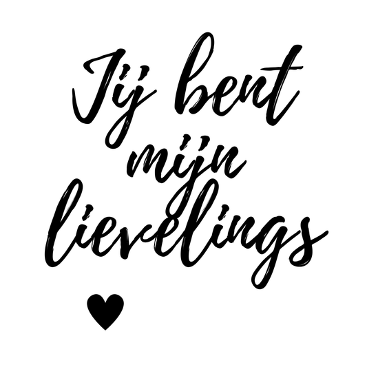 Fotomagneet jij bent mijn lievelings