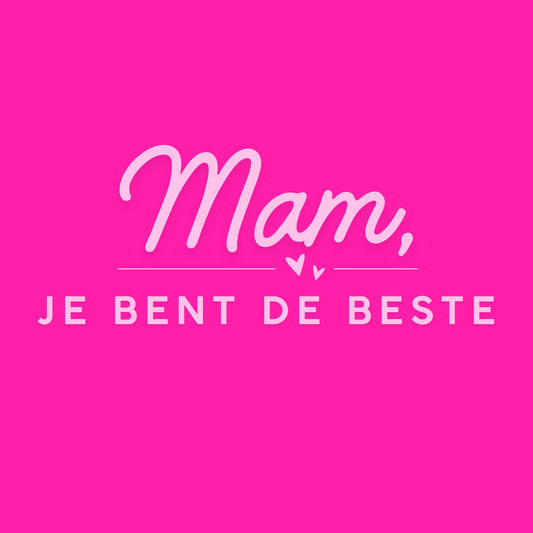 Fotomagneet mam je bent de beste