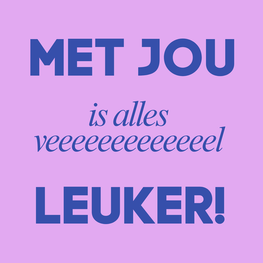 Fotomagneet met jou is alles veeeel leuker!