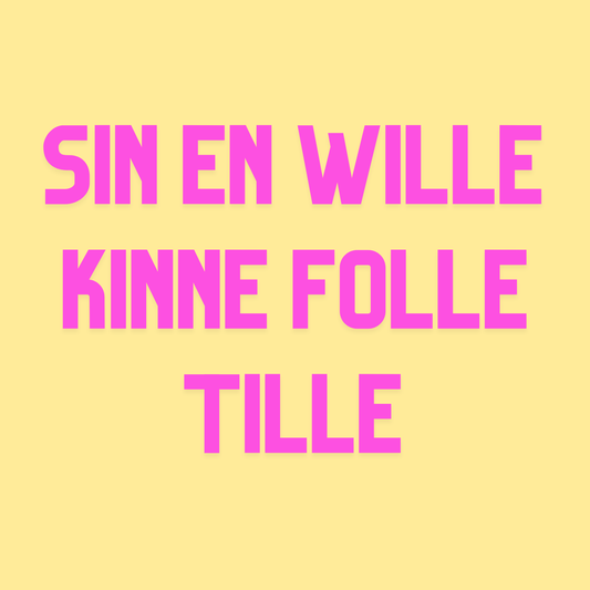 Fotomagneet sin en wille kinne folle tille