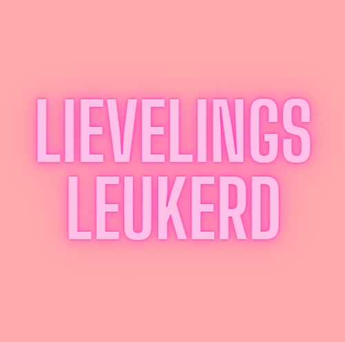 Fotomagneet lievelingsleukerd roze