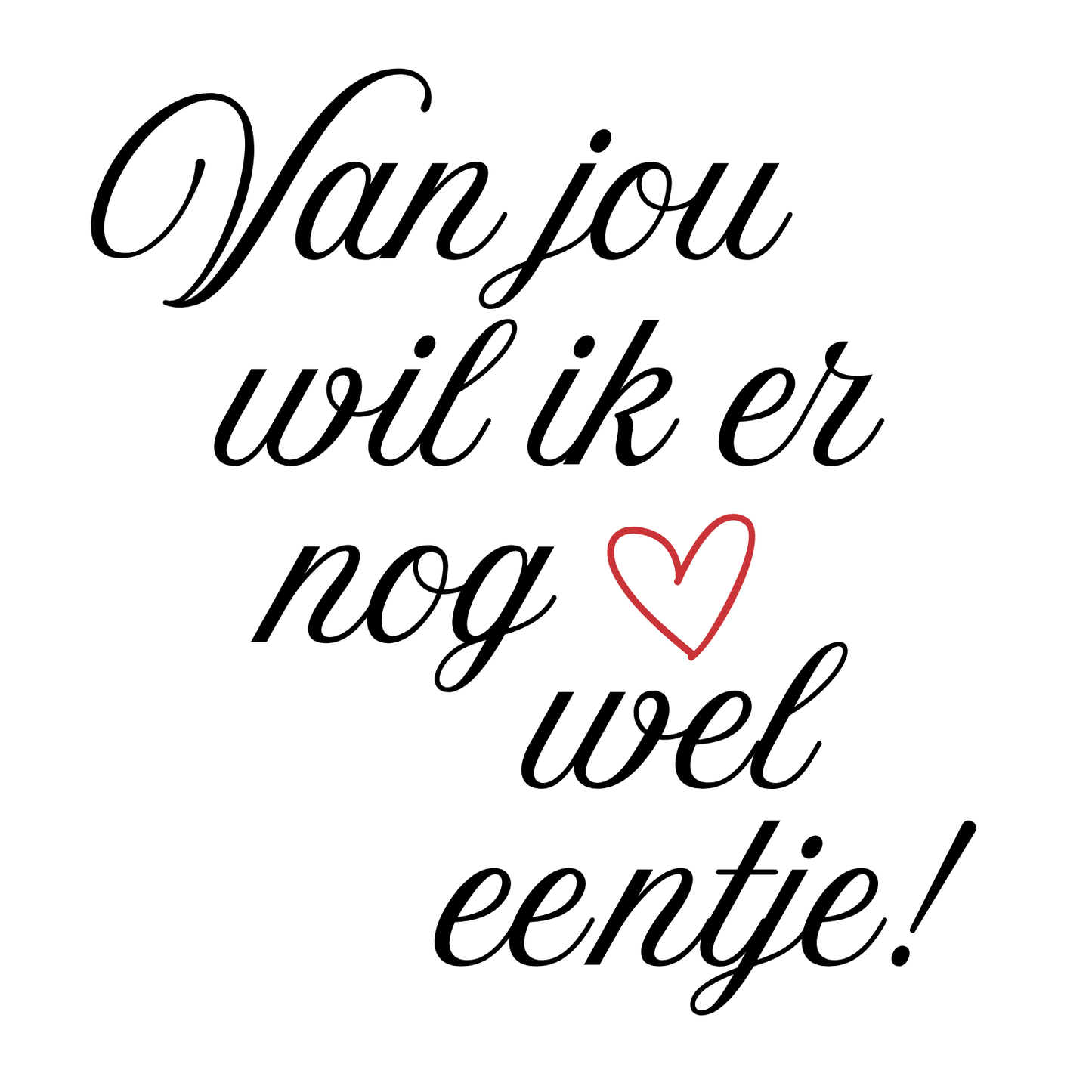 Fotomagneet van jou wil ik er nog wel eentje!